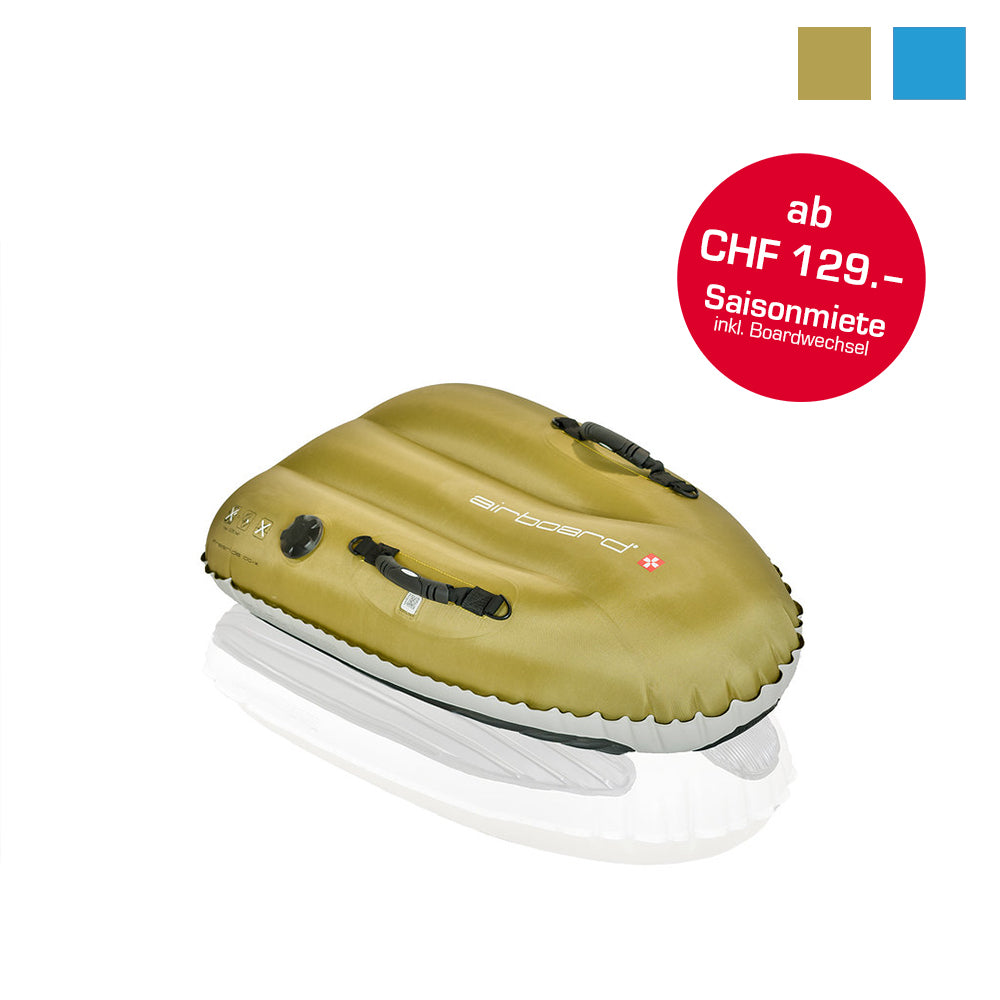 Inflatable sled - Airboard Freeride 100-X - seasonal rental