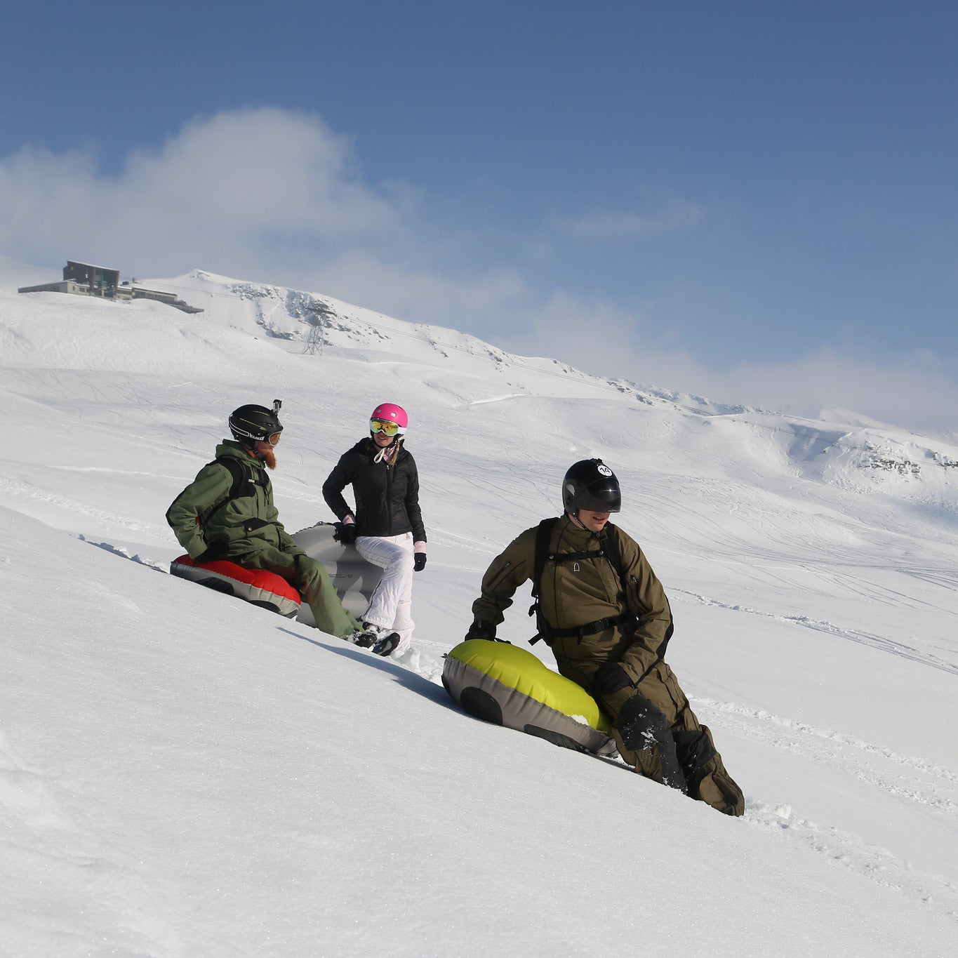 Inflatable sled - Airboard Freeride 100-X - seasonal rental