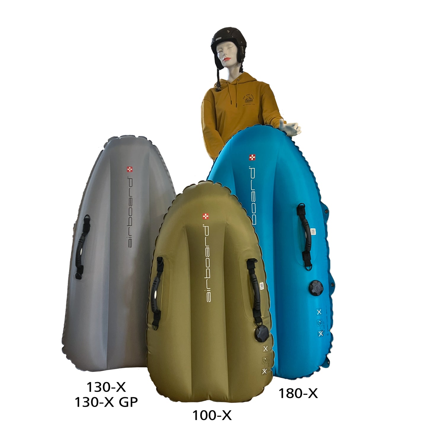 Inflatable sled - Airboard Classic 130-X - seasonal rental
