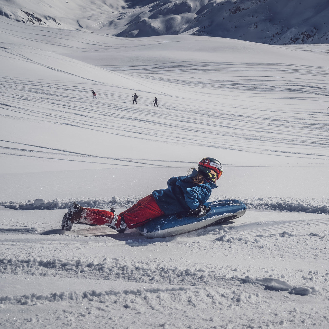 Inflatable sled - Airboard Classic 130-X - seasonal rental