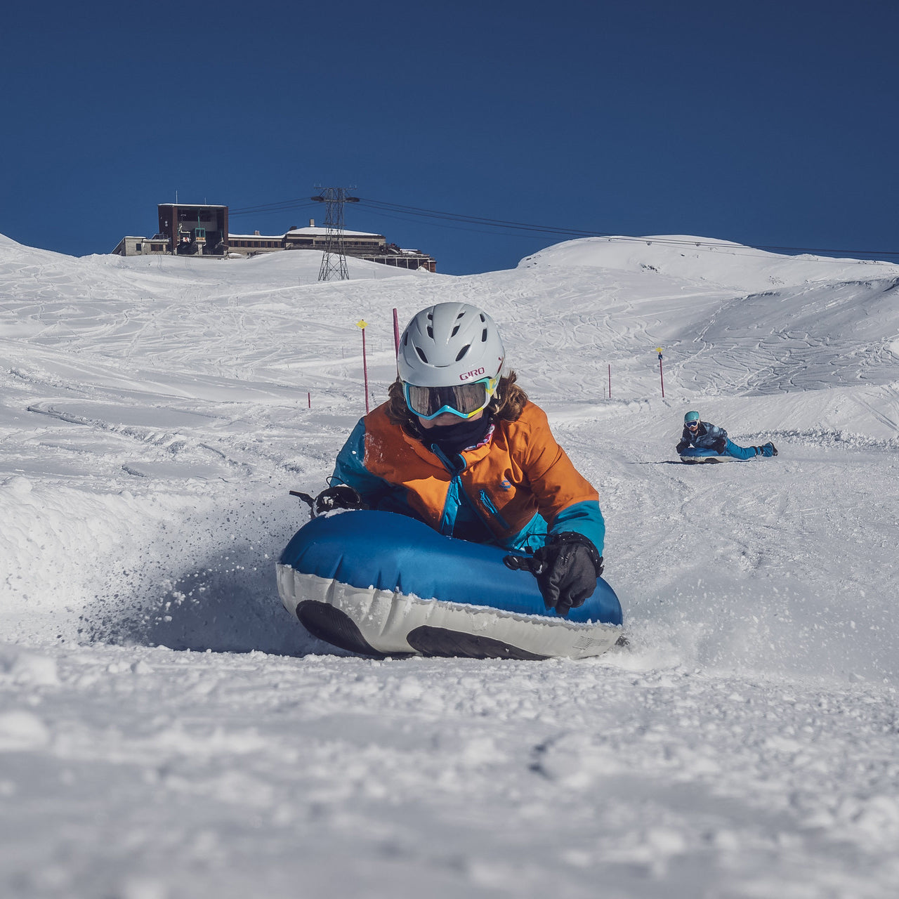 Inflatable sled - Airboard Freeride 100-X - seasonal rental