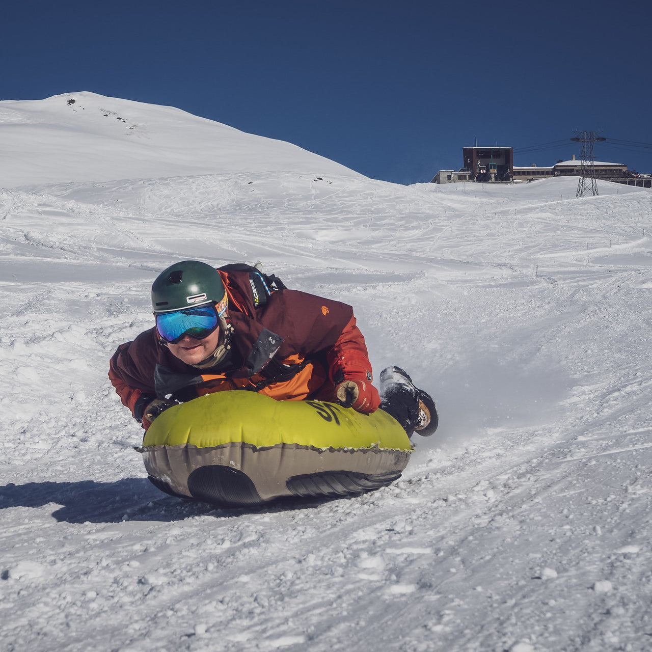 Inflatable sled - Airboard Freeride 180-X - seasonal rental
