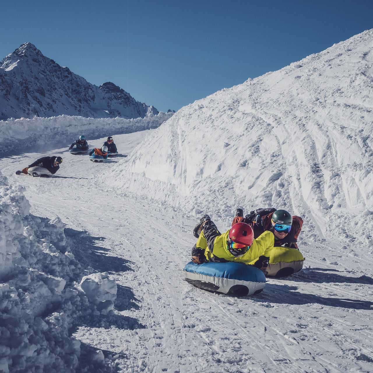 Inflatable sled - Airboard Freeride 100-X - seasonal rental