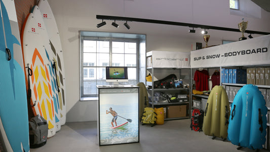 Unser neuer Airboard Showroom