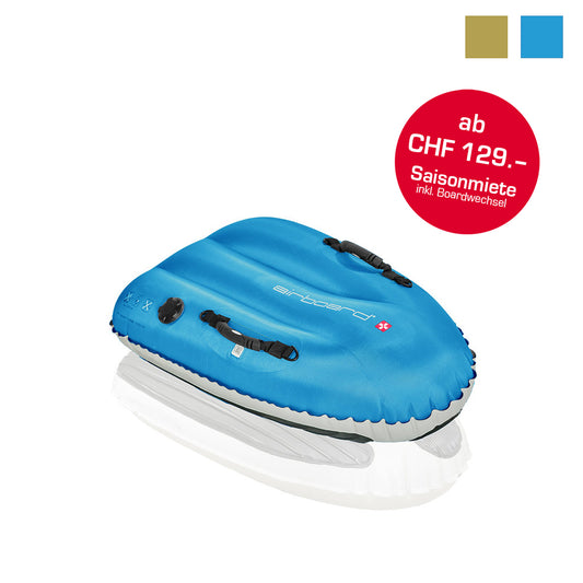 Inflatable sled - Airboard Freeride 100-X - seasonal rental