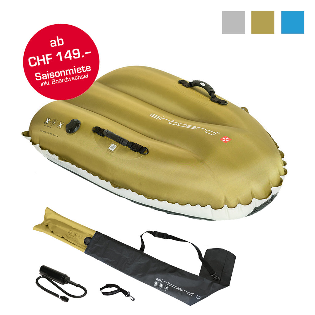 Saisonmiete Freeride Large – Airboard Schweiz