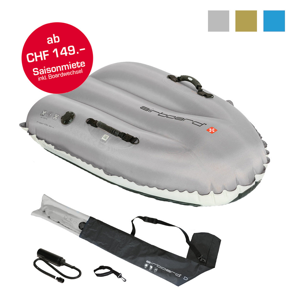 Saisonmiete Snow-Bodyboard Freeride Large