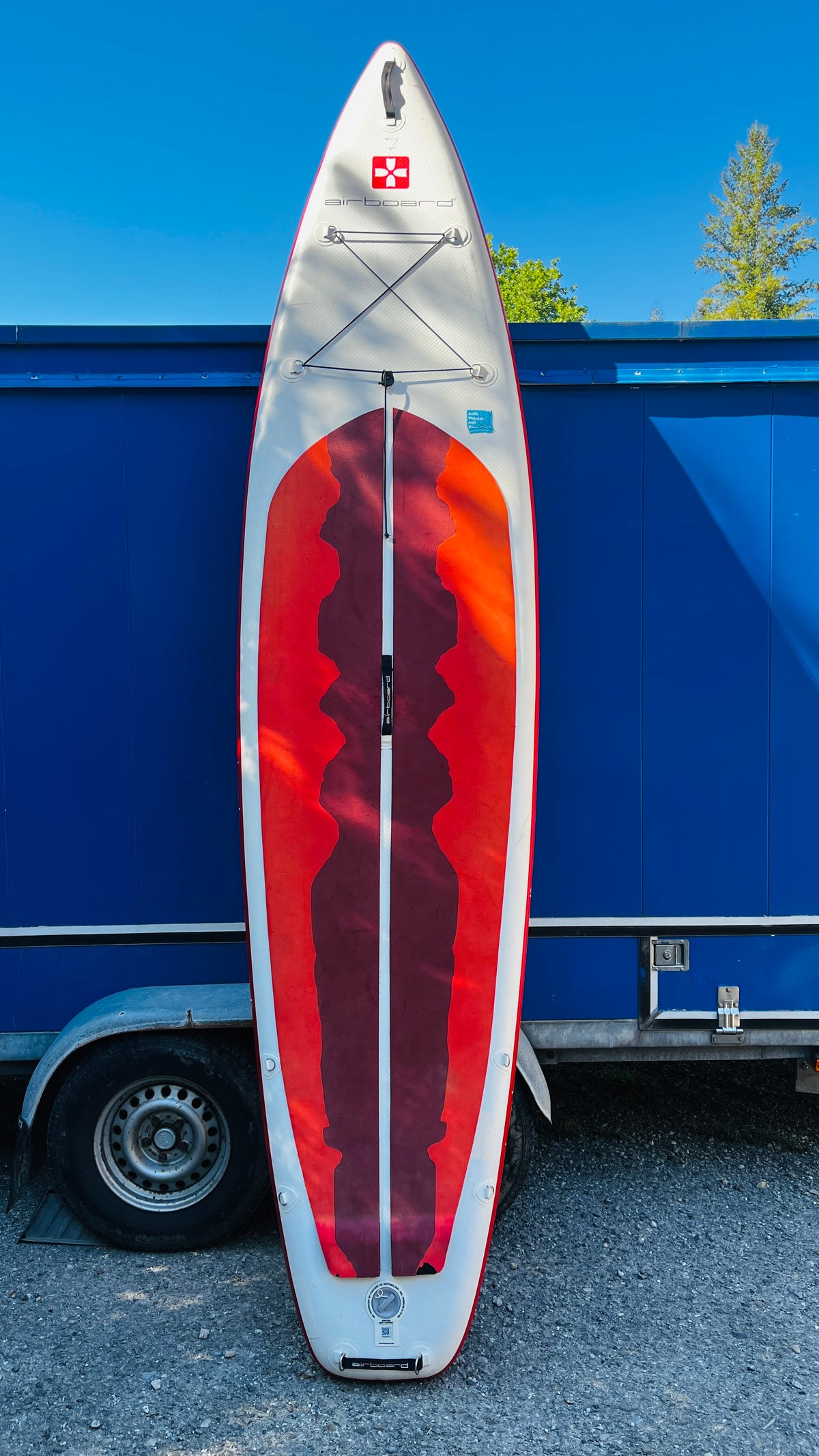Airboard SKYLINE 11'6'' Ruby - Occasion-SUP