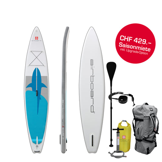 Saisonmiete Airboard SHARK 12'6''