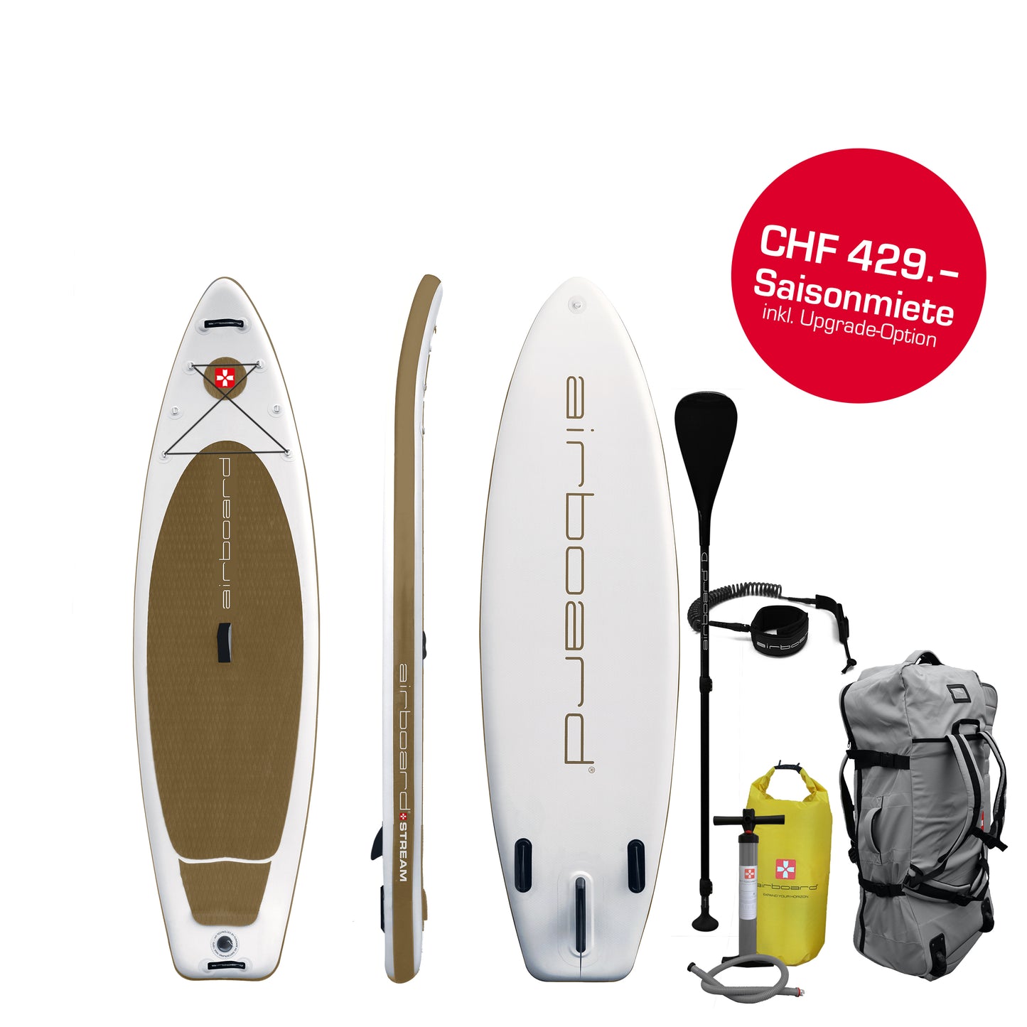 Saisonmiete Airboard STREAM Light 10'6''