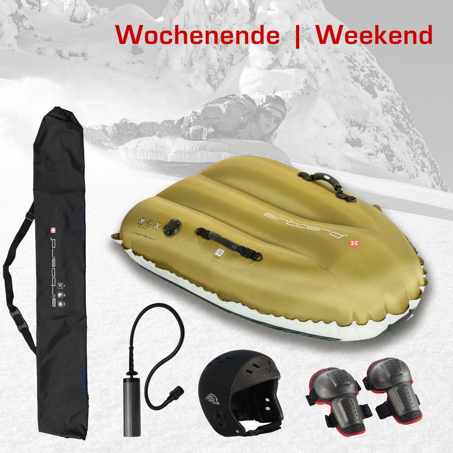 Rental Airboard Freeride 180-X - Weekend